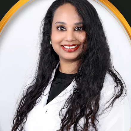 Dr. Priscilla Puspam, GP and Medical Director, Pearl Medicals JVC Dubai